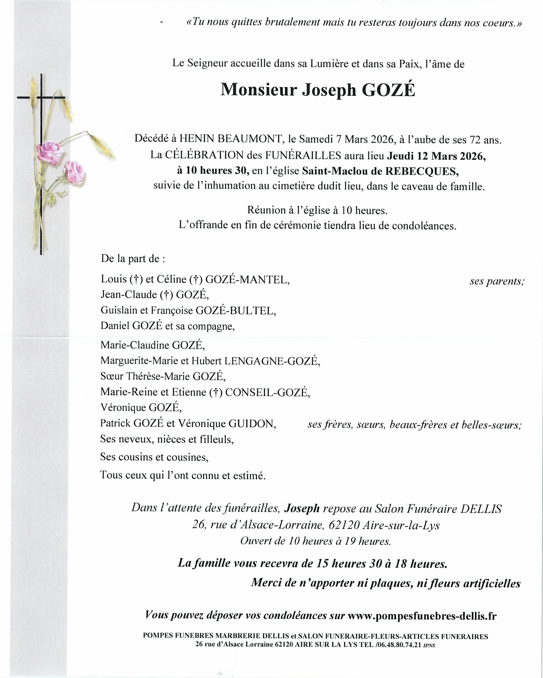 Avis de décès