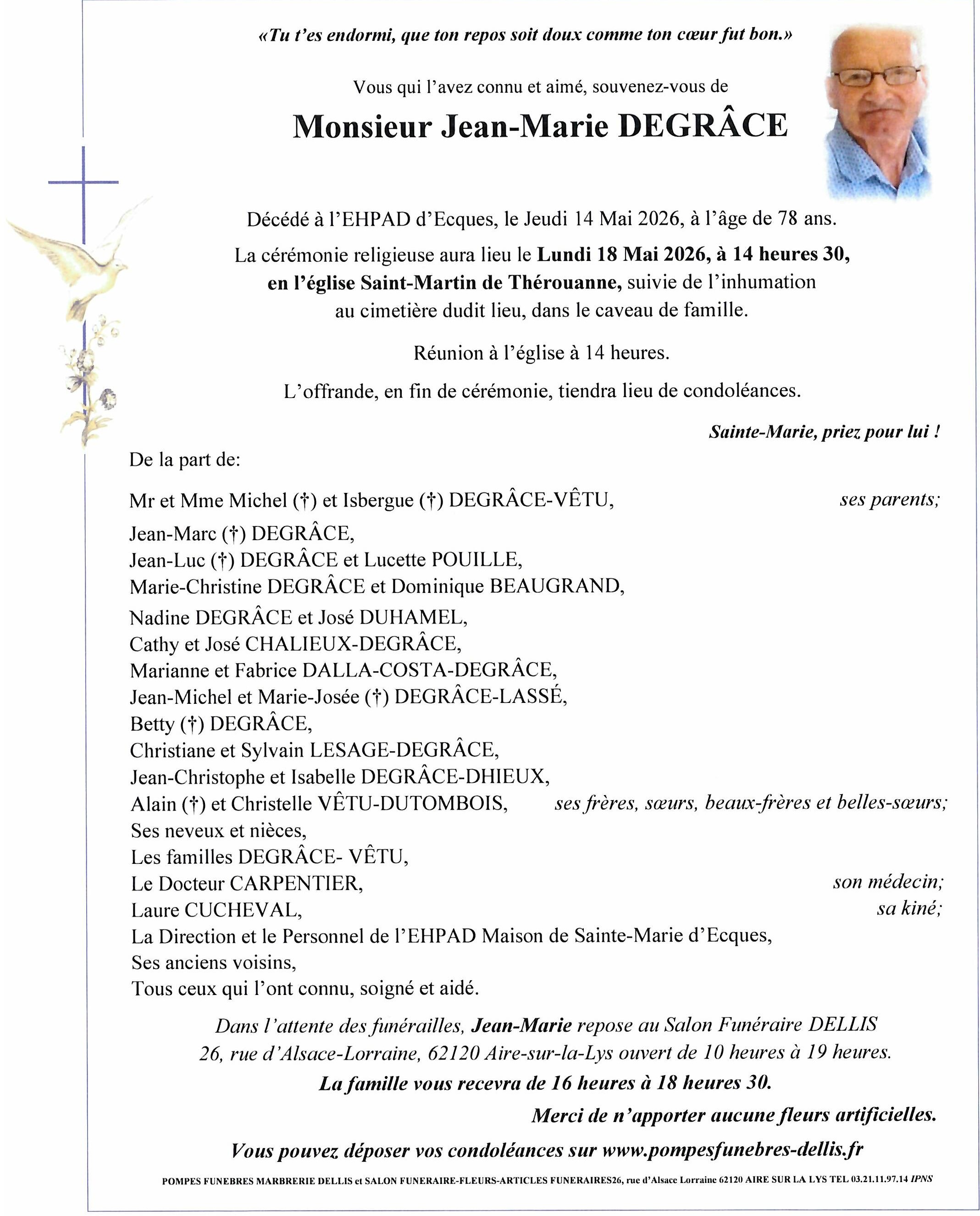 Avis de décès