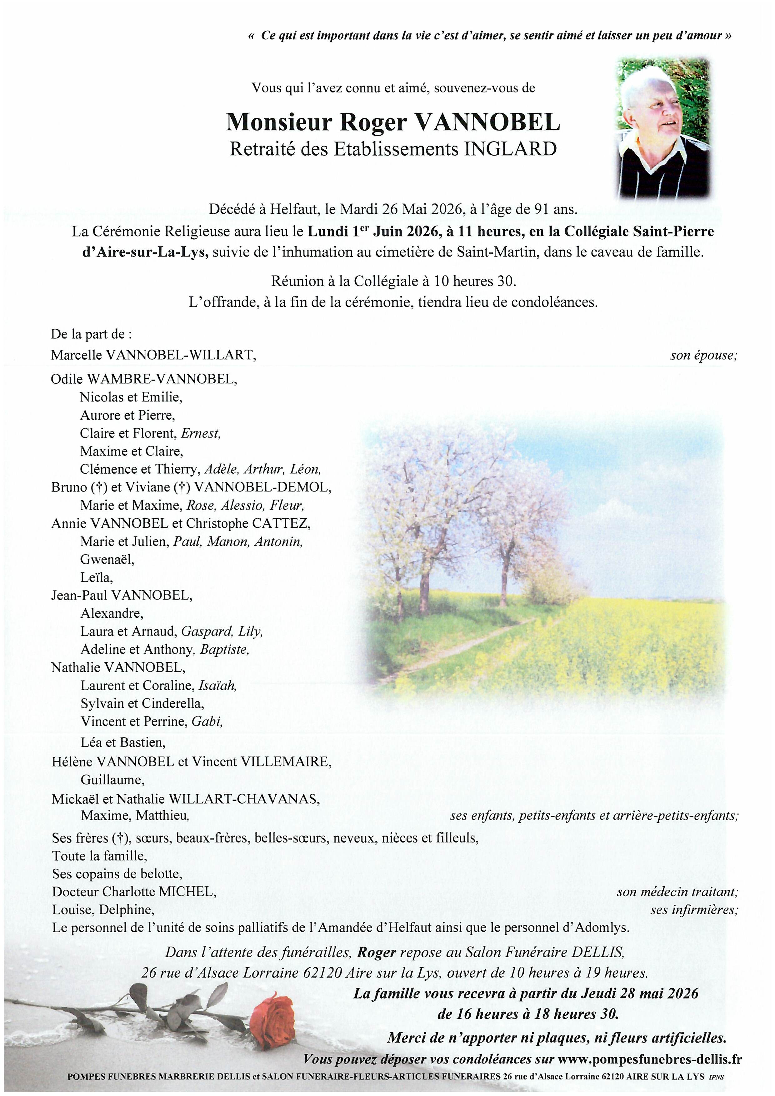 Avis de décès