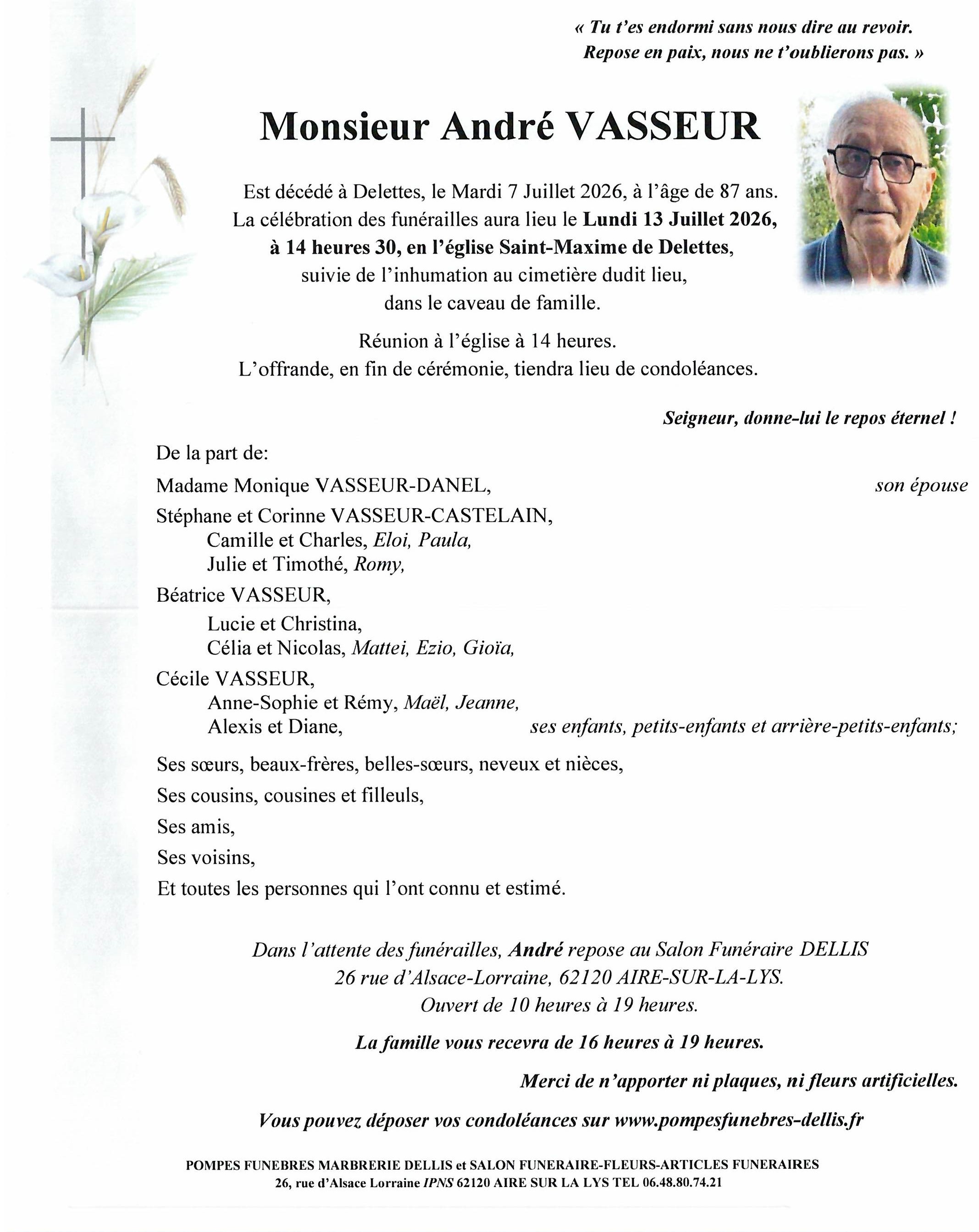 Avis de décès