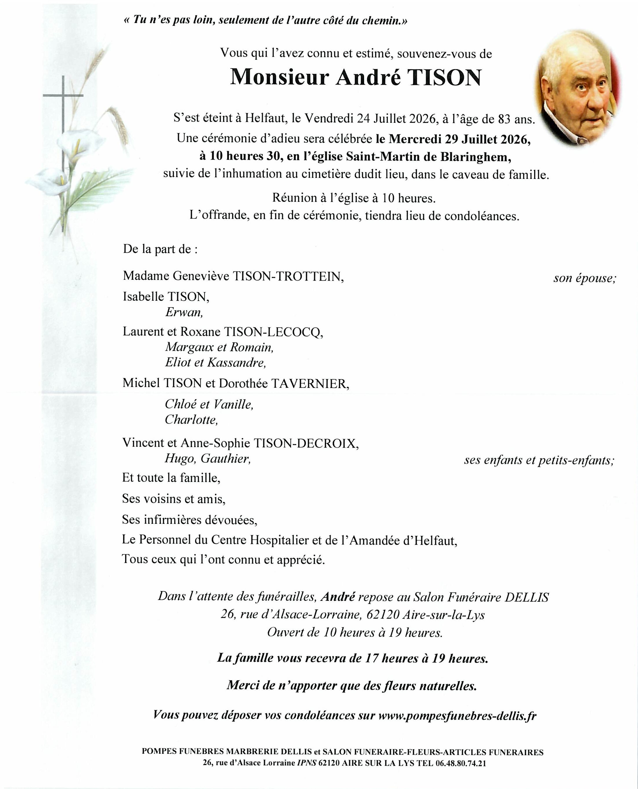 Avis de décès
