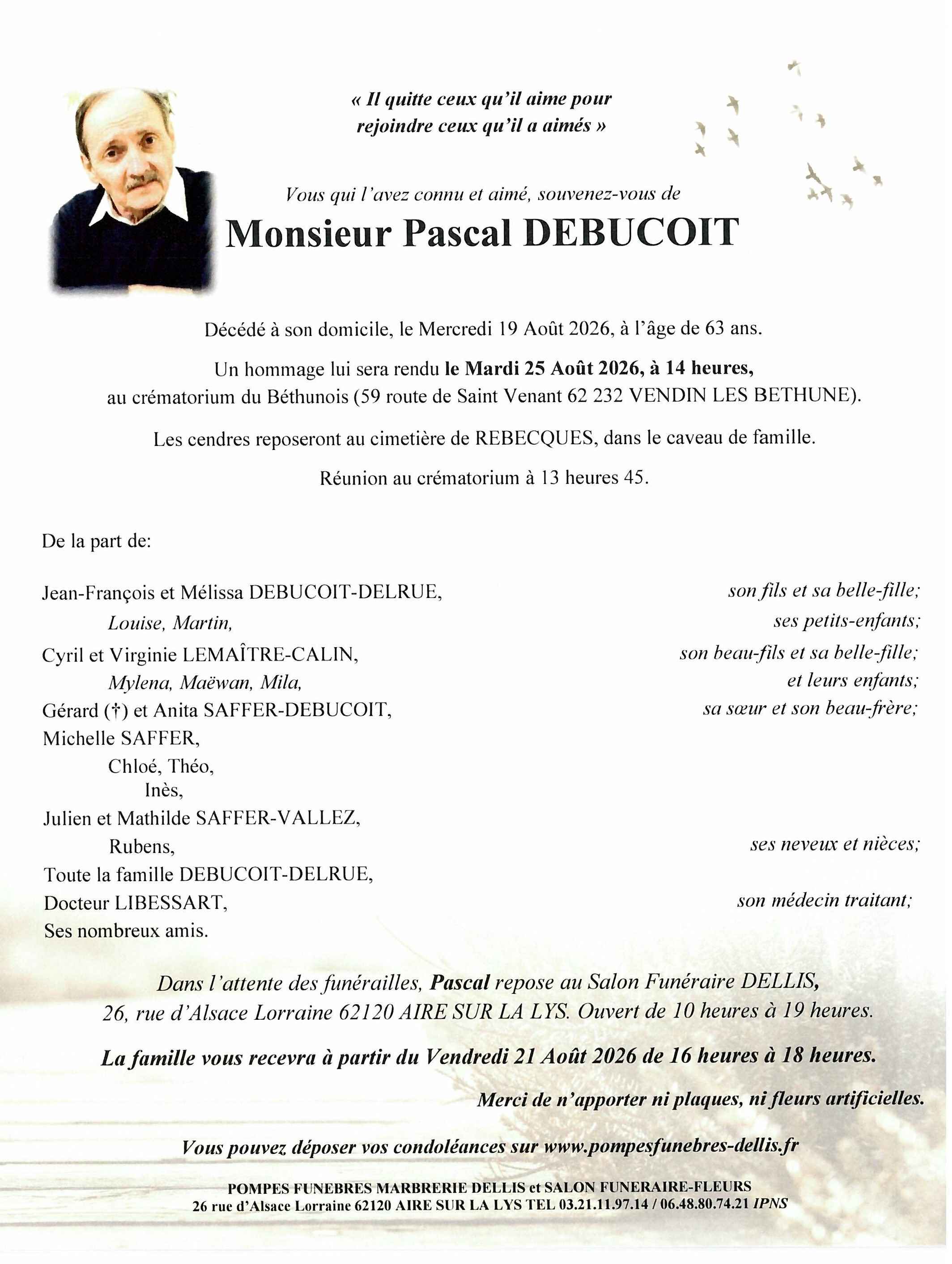 Avis de décès