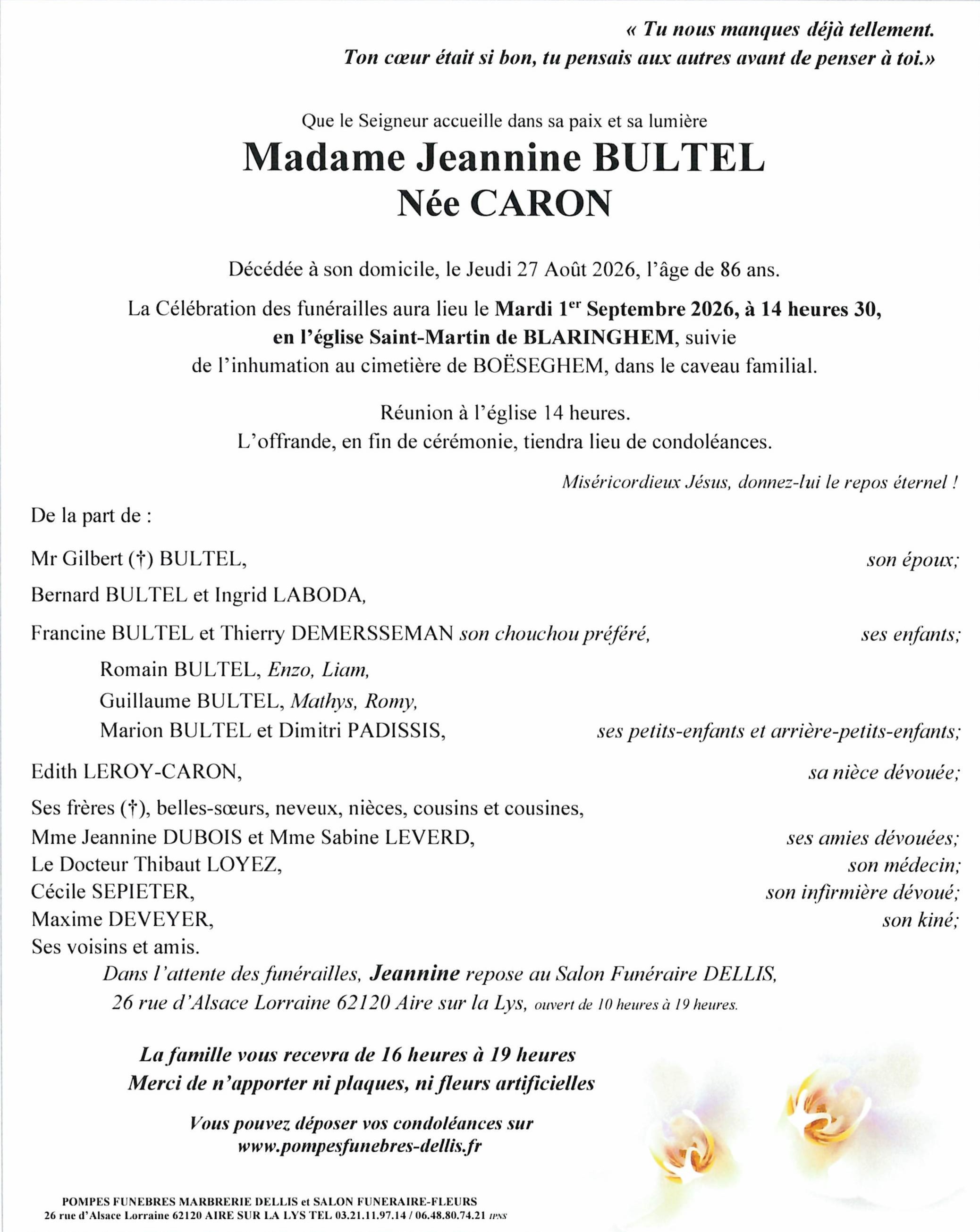 Avis de décès