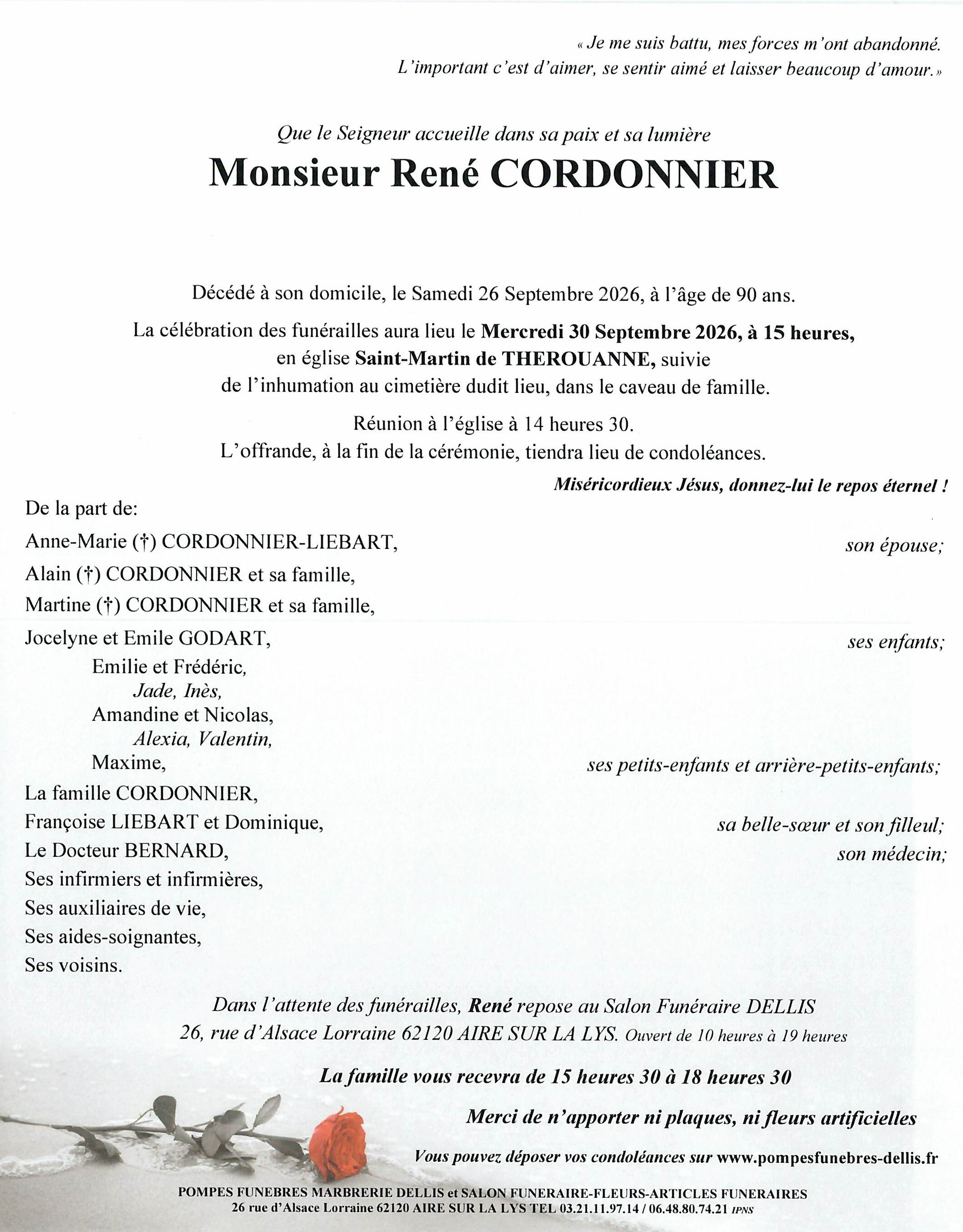 Avis de décès