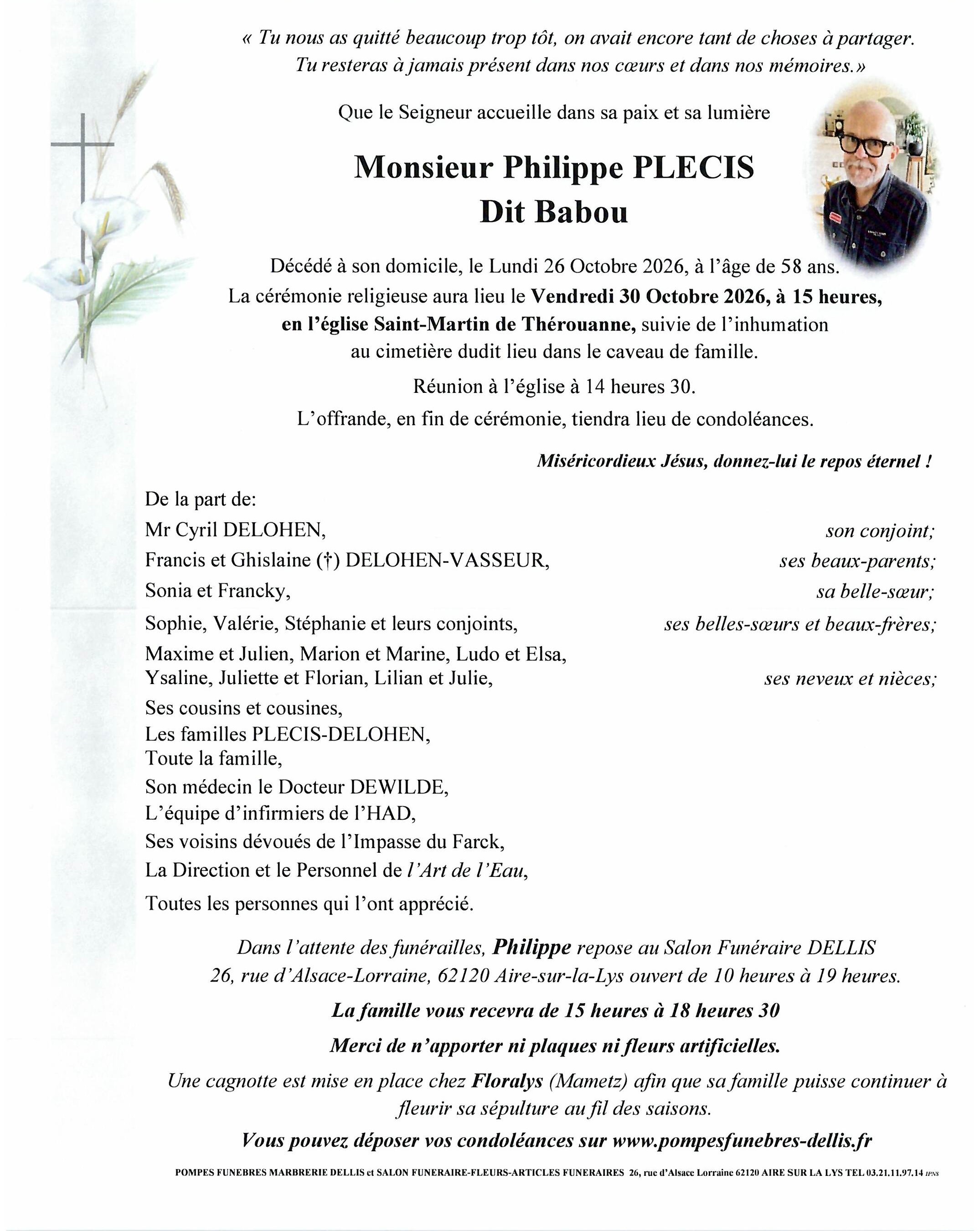 Avis de décès